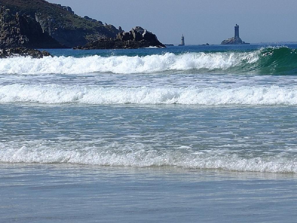 Au Calme A 10Mn Des Baies De Douarnenez Et Audierne Avec Cuisine A Disposition Mahalon 외부 사진