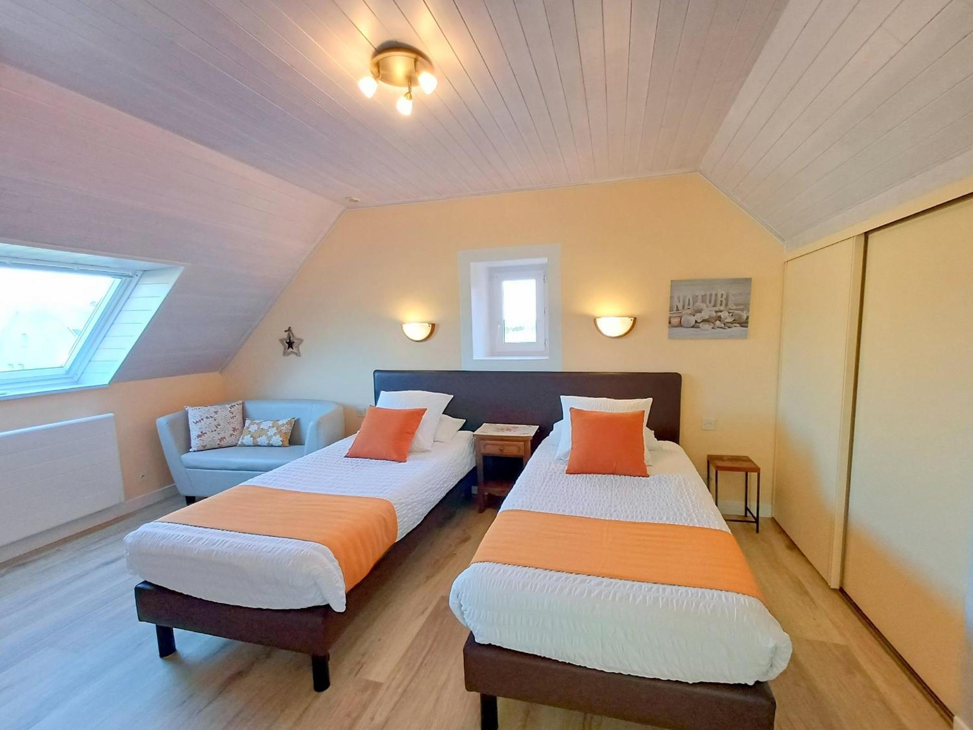 Au Calme A 10Mn Des Baies De Douarnenez Et Audierne Avec Cuisine A Disposition Mahalon 외부 사진